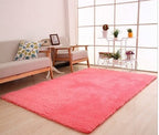 Fluffy White Area Rug
