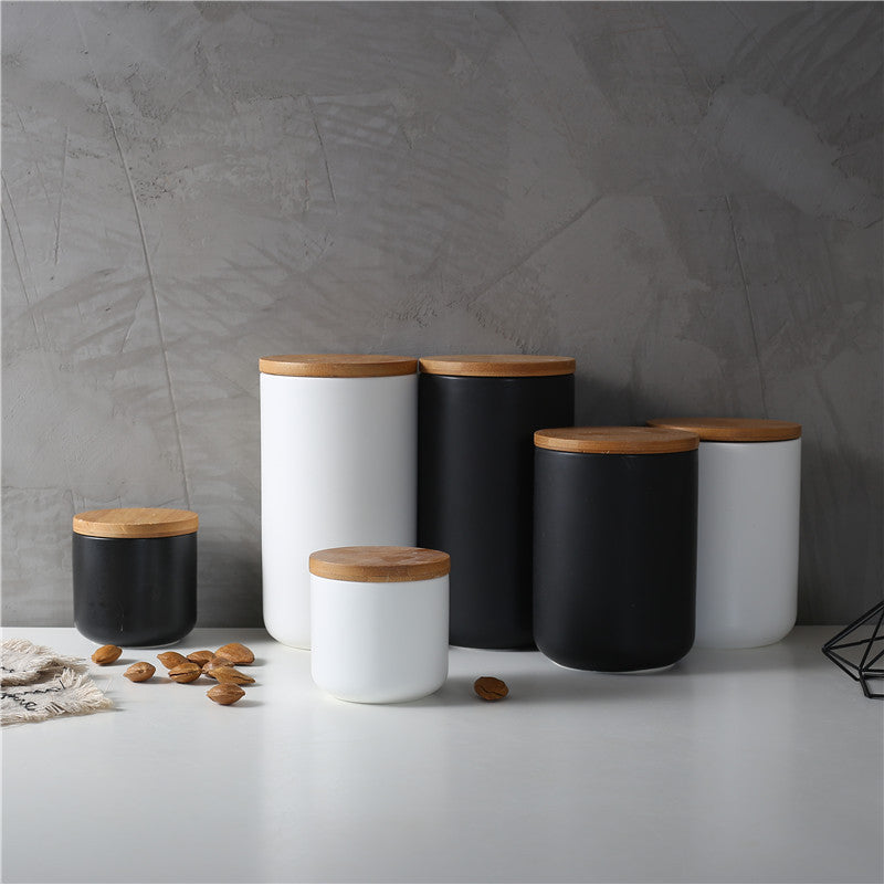 Ceramic Storage Jar with Lid