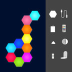 Hexagon Color-Changing Wall Light