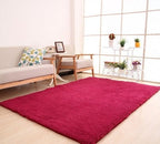 Fluffy White Area Rug