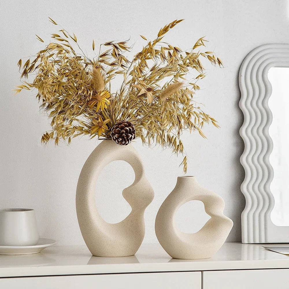 Nordic Luxury Ceramic Vase