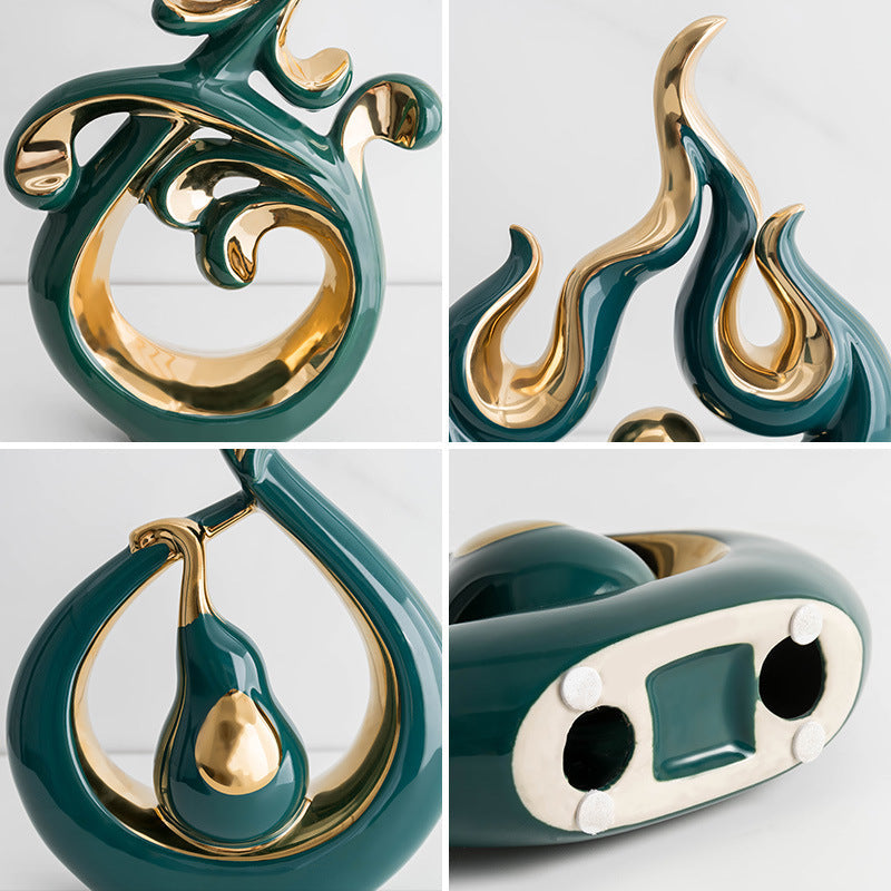 Luxury Ceramic Wine Cabinet