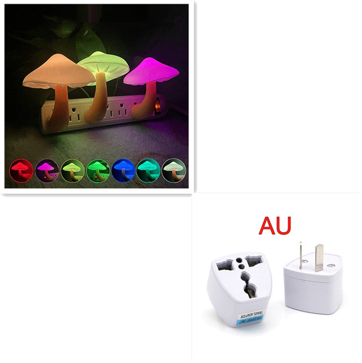 Mushroom Wall Socket Lamp