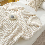 Dehaired Angora Blanket