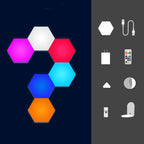 Hexagon Color-Changing Wall Light